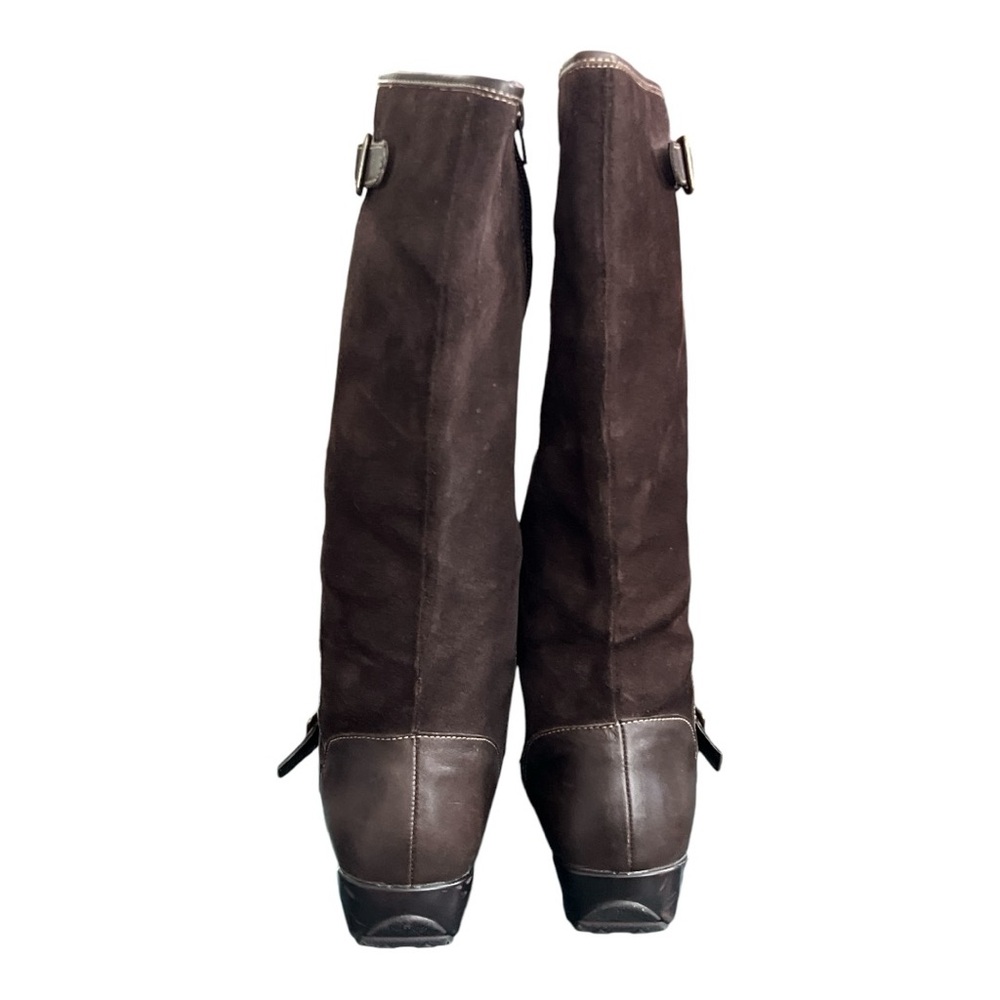 Naturalizer Women’s Brown Suede and Leather Jadis Boot Size 10M - Picture 3 of 9